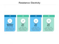 Resistance electricity ppt powerpoint presentation ideas display cpb