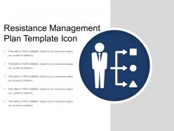 Resistance management plan template icon