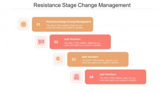 Resistance Stage Change Management In Powerpoint And Google Slides Cpb