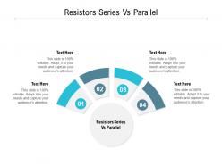 Resistors series vs parallel ppt powerpoint presentation infographic template objects cpb