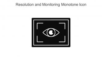 Resolution And Monitoring Monotone Icon In Powerpoint Pptx Png And Editable Eps Format