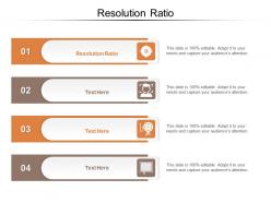 Resolution ratio ppt powerpoint presentation infographics display cpb