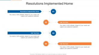 Resolutions Implemented Home In Powerpoint And Google Slides Cpb