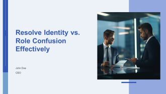 Resolve Identity Vs Role Confusion Effectively PPT Mockup AT