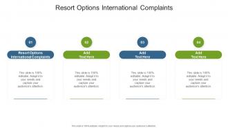 Resort Options International Complaints In Powerpoint And Google Slides Cpb