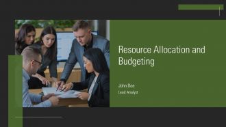 Resource Allocation And Budgeting PPT Guidelines AT