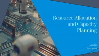 Resource Allocation And Capacity Planning PPT Information AT