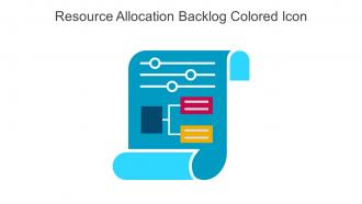 Resource Allocation Backlog Colored Icon In Powerpoint Pptx Png And Editable Eps Format