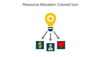 Resource Allocation Colored Icon In Powerpoint Pptx Png And Editable Eps Format