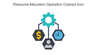 Resource Allocation Operation Colored Icon In Powerpoint Pptx Png And Editable Eps Format