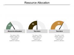 Resource allocation ppt powerpoint presentation infographic template outline cpb