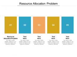 Resource allocation problem ppt powerpoint presentation layouts show cpb