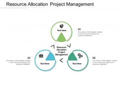 Resource allocation project management ppt powerpoint portfolio cpb