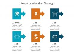Resource allocation strategy ppt powerpoint presentation ideas example file cpb