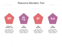 Resource allocation tool ppt powerpoint presentation layouts ideas cpb