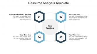 Resource analysis template ppt powerpoint presentation layouts graphic tips cpb
