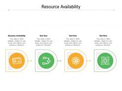 Resource availability ppt powerpoint presentation professional graphics template cpb
