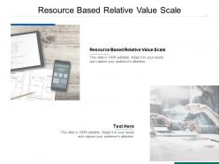 Resource based relative value scale ppt powerpoint presentation pictures tips cpb