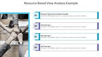 Resource Based View Analysis Example In Powerpoint And Google Slides Cpb