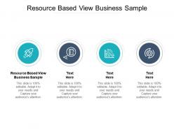 Resource based view business sample ppt powerpoint presentation icon format ideas cpb