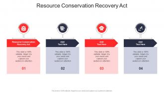 Resource Conservation Recovery Act In Powerpoint And Google Slides Cpb