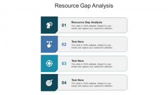 Resource gap analysis ppt powerpoint presentation visual aids files cpb