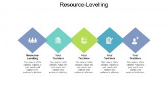 Resource levelling ppt powerpoint presentation graphics cpb