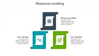 Resource levelling ppt powerpoint presentation ideas information cpb