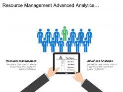 Resource management advanced analytics marketing mix optimization price optimization