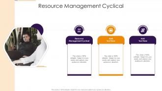 Resource Management Cyclical In Powerpoint And Google Slides Cpb