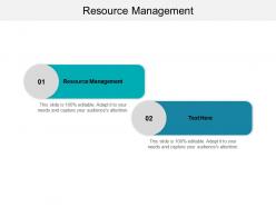 Resource management ppt powerpoint presentation model samples cpb
