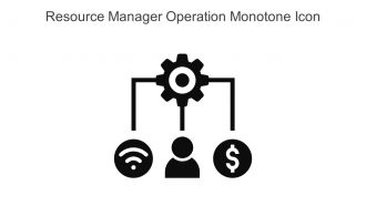 Resource Manager Operation Monotone Icon In Powerpoint Pptx Png And Editable Eps Format