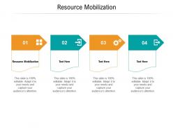 Resource mobilization ppt powerpoint presentation file shapes cpb