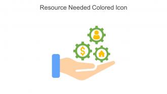 Resource Needed Colored Icon In Powerpoint Pptx Png And Editable Eps Format