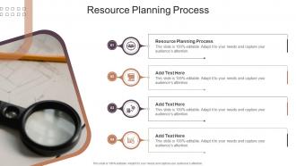 Resource Planning Process In Powerpoint And Google Slides Cpb