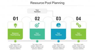 Resource pool planning ppt powerpoint presentation gallery design inspiration cpb