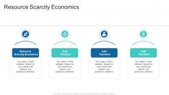 Resource Scarcity Economics In Powerpoint And Google Slides Cpb