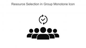 Resource Selection In Group Monotone Icon In Powerpoint Pptx Png And Editable Eps Format