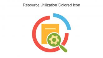 Resource Utilization Colored Icon In Powerpoint Pptx Png And Editable Eps Format