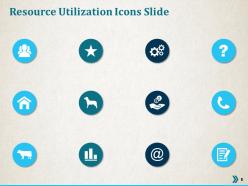 Resource Utilization Powerpoint Presentation Slides