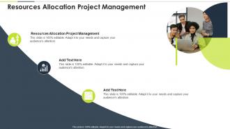 Resources Allocation Project Management In Powerpoint And Google Slides Cpb