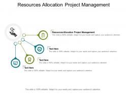 Resources allocation project management ppt powerpoint presentation summary clipart images cpb