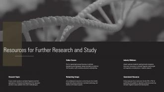 Resources For Further Research And Study Antibody Fragments PPT Template ST AI SS