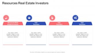Resources Real Estate Investors In Powerpoint And Google Slides Cpb