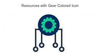 Resources With Gear Colored Icon In Powerpoint Pptx Png And Editable Eps Format