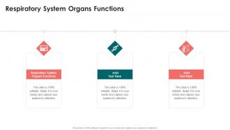 Respiratory System Organs Functions In Powerpoint And Google Slides Cpb