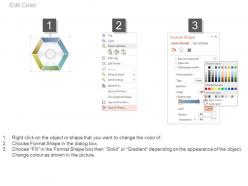 31541249 style cluster hexagonal 6 piece powerpoint presentation diagram infographic slide