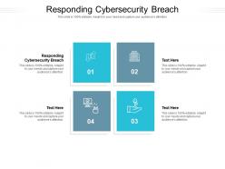 Responding cybersecurity breach ppt powerpoint presentation outline slide portrait