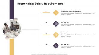 Responding Salary Requirements In Powerpoint And Google Slides Cpb