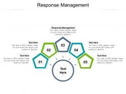 Response management ppt powerpoint presentation professional designs download cpb